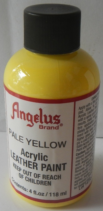 Angelus Acrylic Paint Pale Yellow 118ml